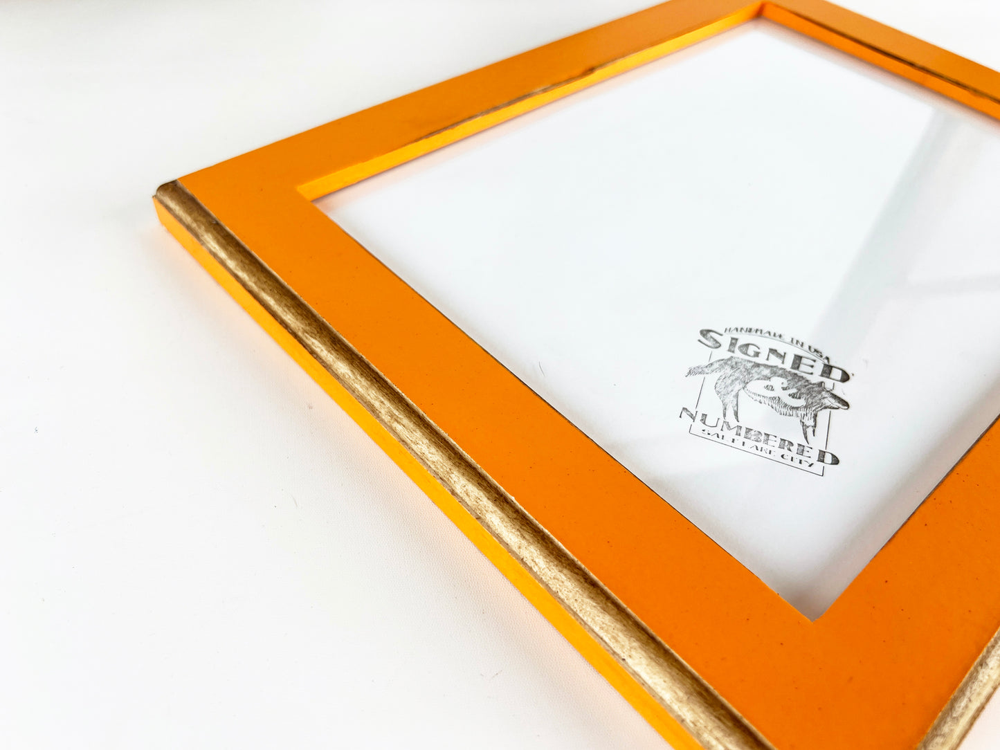 4x8" frame in 1.5 2Tone style - Choose your color - FREE SHIPPING