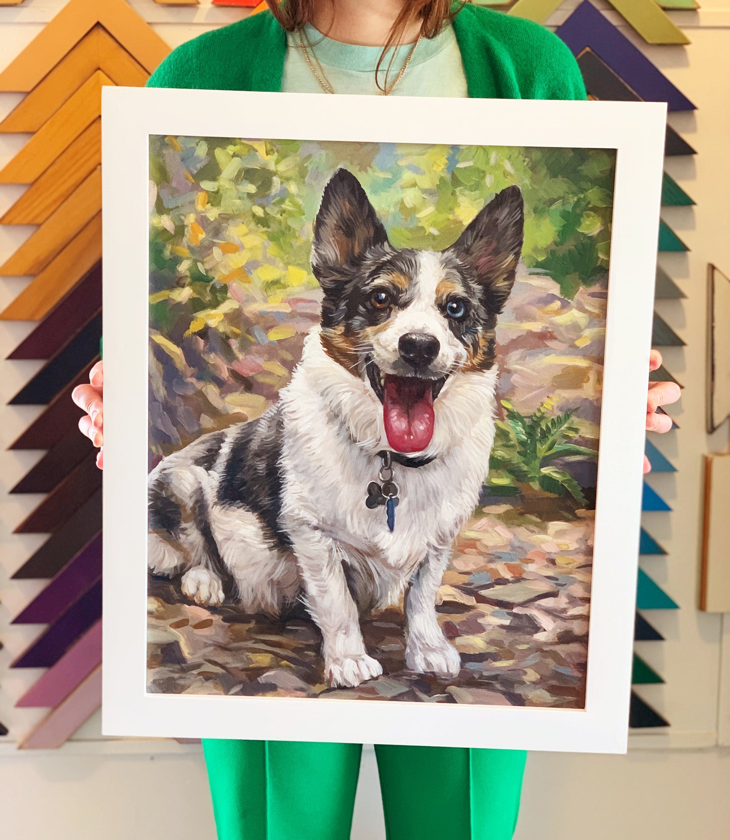 2x6" frame in 1.5 Standard style - Choose your color - FREE SHIPPING