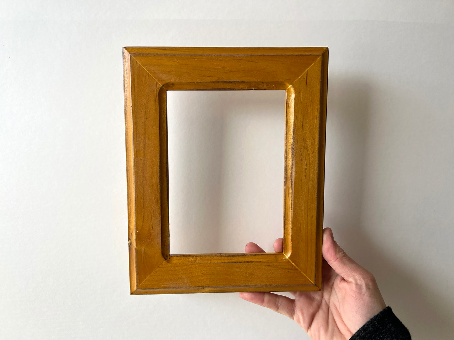 4x10" frame in 1.5 Wide Double Cove style - Choose your color - FREE SHIPPING