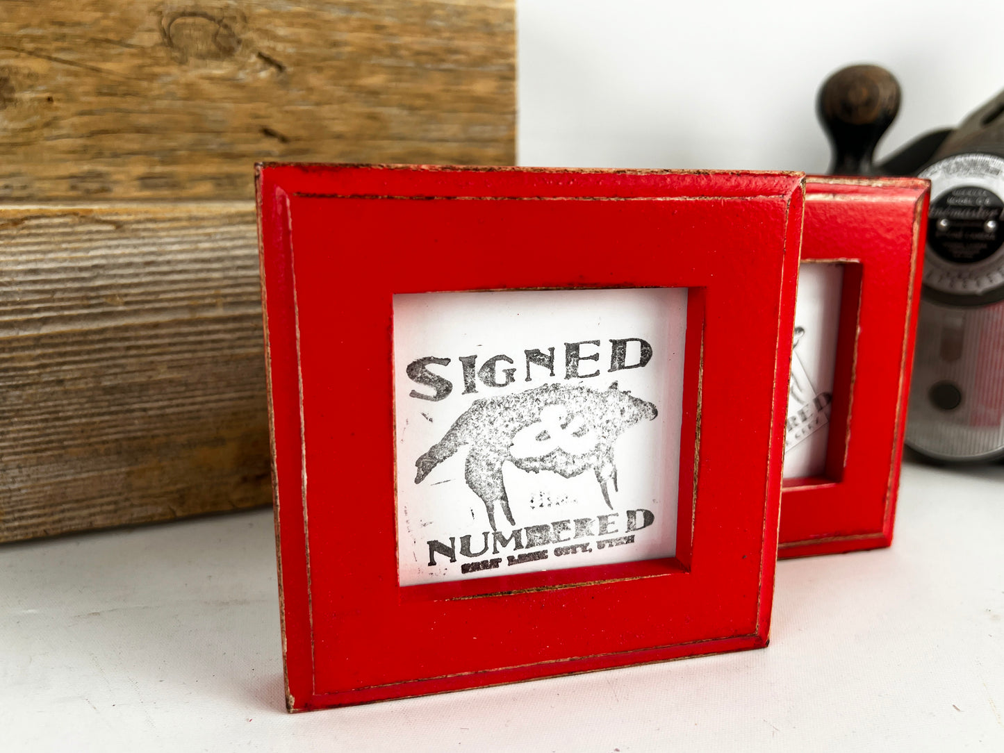 4x10" frame in 1x1 Outside Cove style - Choose your color - FREE SHIPPING