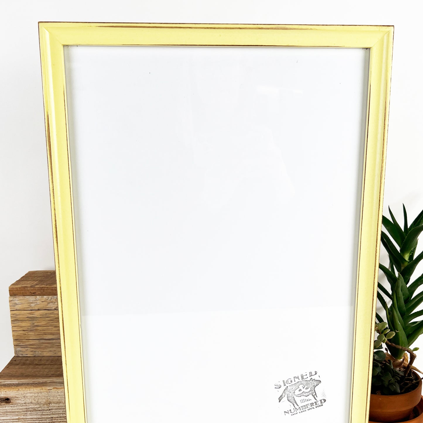 10x10" frame in Foxy Cove style - Choose your color - FREE SHIPPING