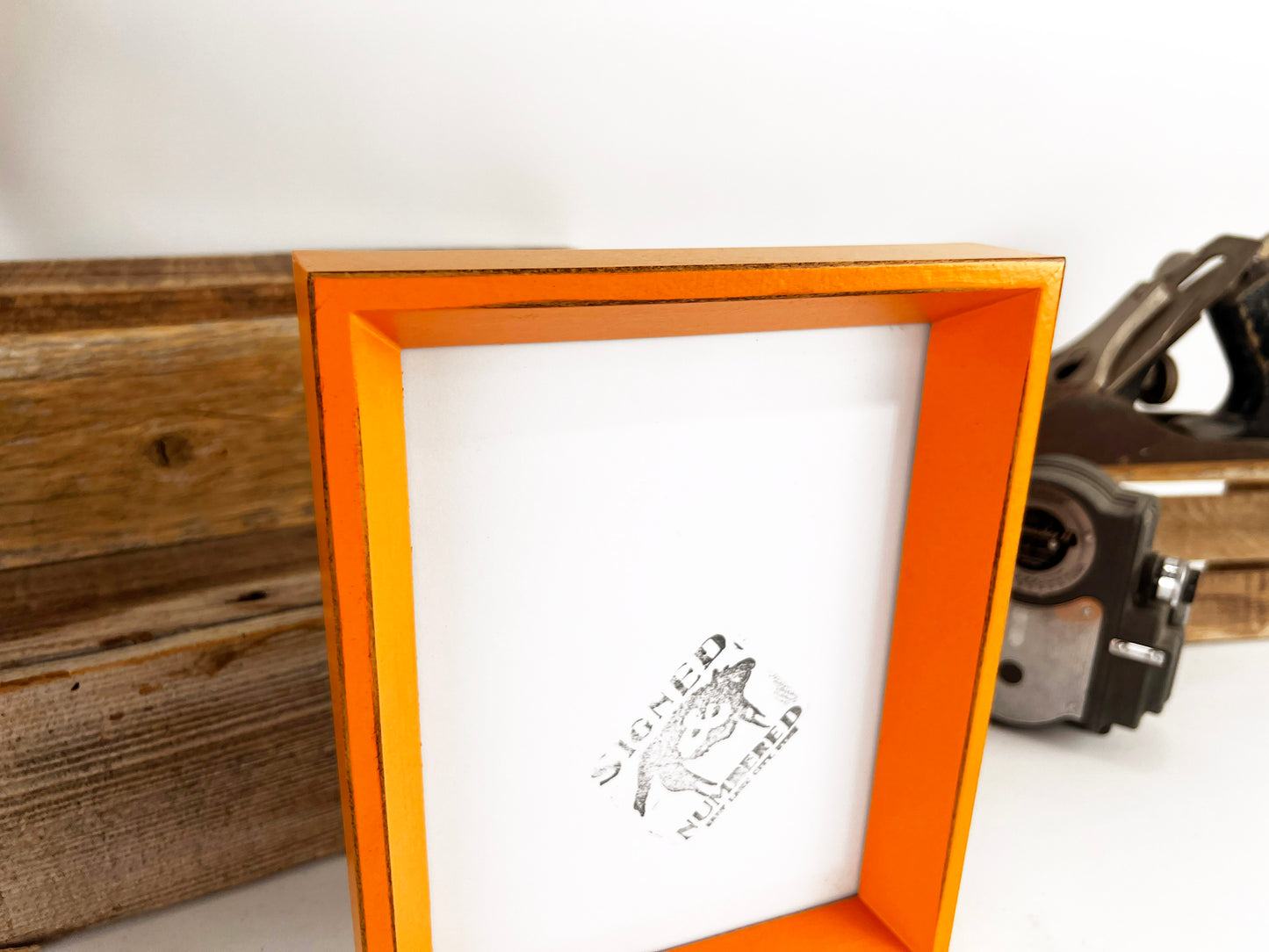 3x5" frame in Park Slope style - Choose your color - FREE SHIPPING