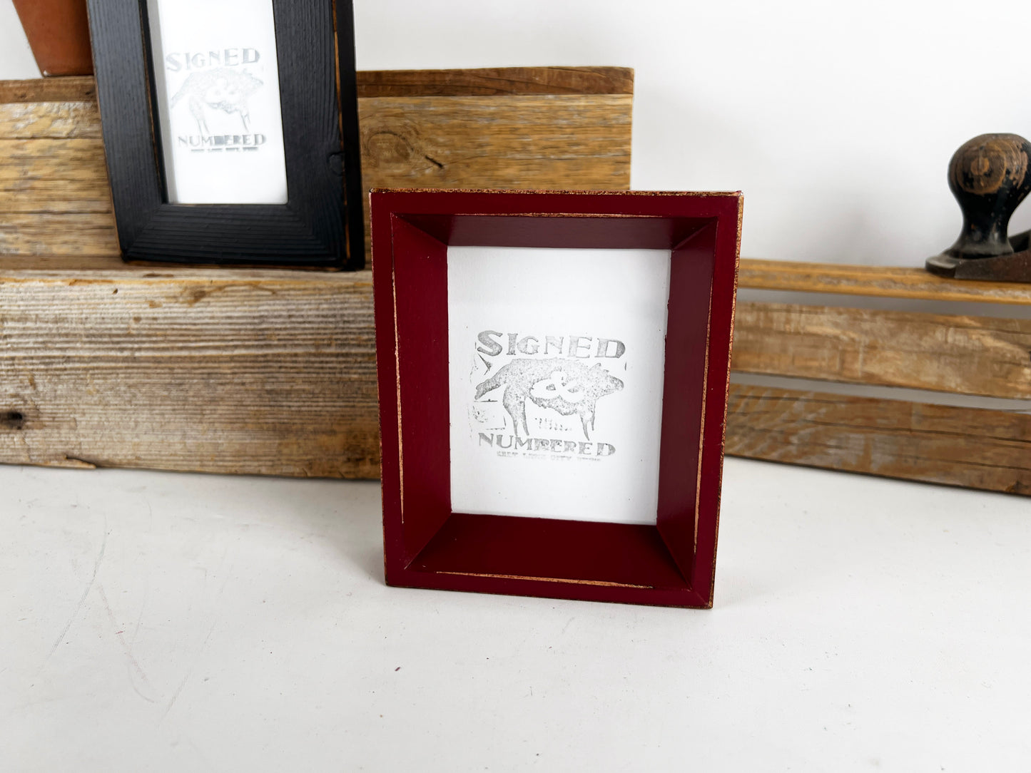 3x5" frame in Park Slope style - Choose your color - FREE SHIPPING