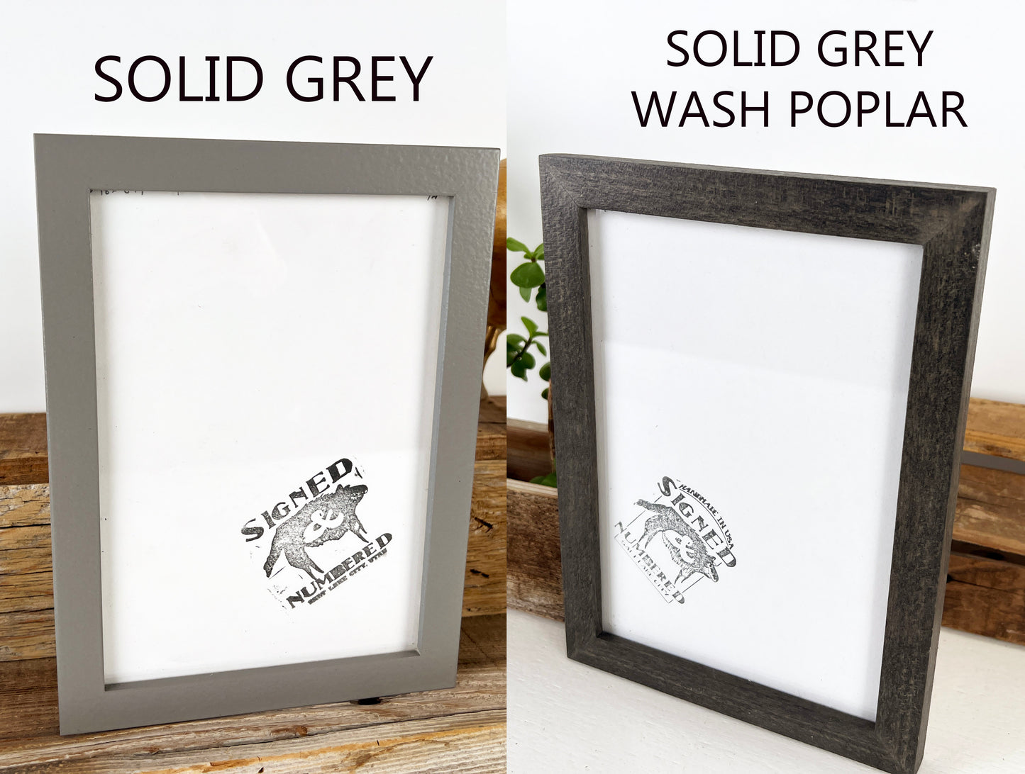 2x2" frame in Peewee style - Choose your color - FREE SHIPPING
