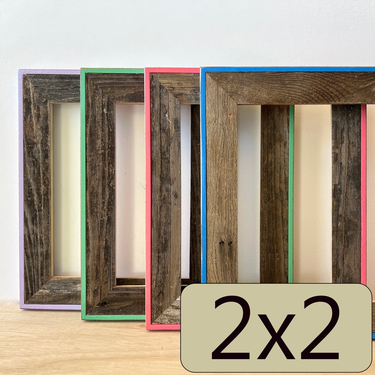 2x2" frame in Cassidy style - Choose your color - FREE SHIPPING
