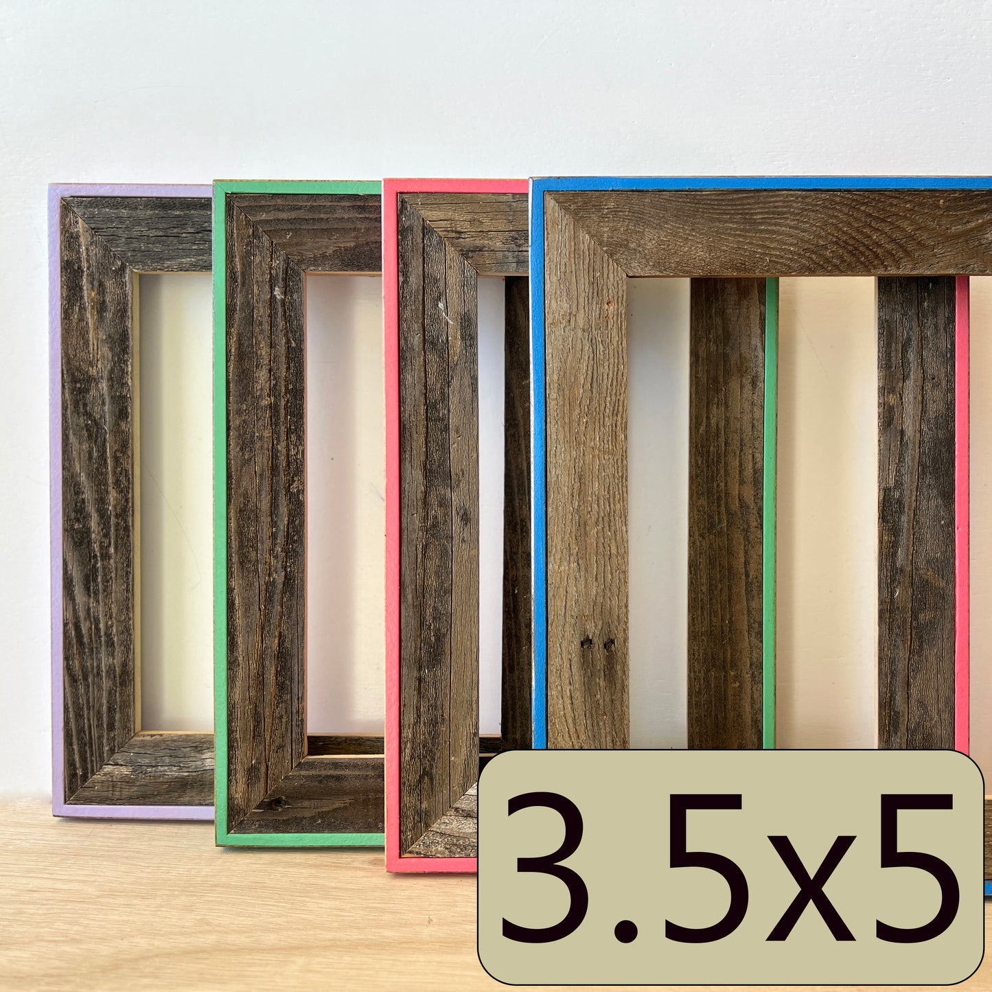 3.5x5" frame in Cassidy style - Choose your color - FREE SHIPPING