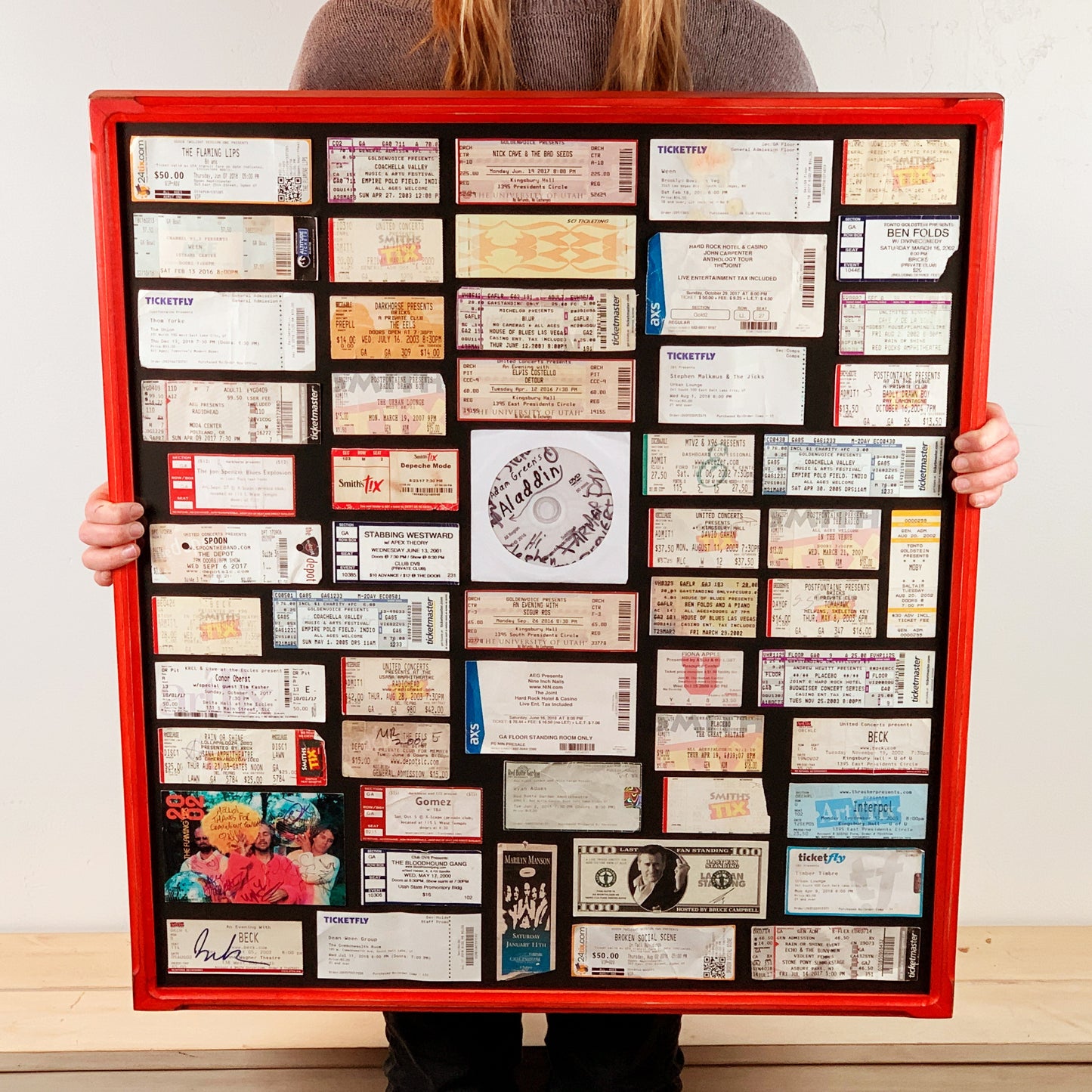 5x10" frame in Deep Bones style - Choose your color - FREE SHIPPING