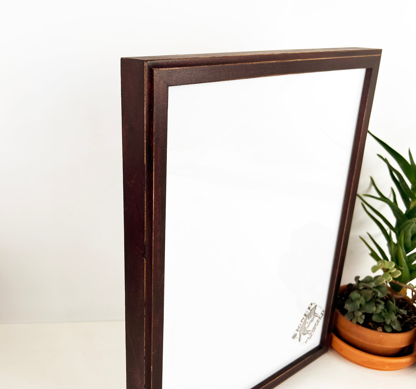 4x8" frame in Deep Outside Cove style - Choose your color - FREE SHIPPING