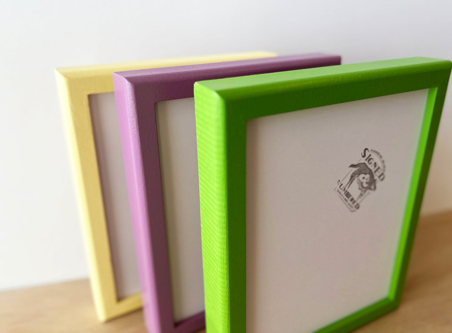 3x3" frame in Deep Rounded style - Choose your color - FREE SHIPPING
