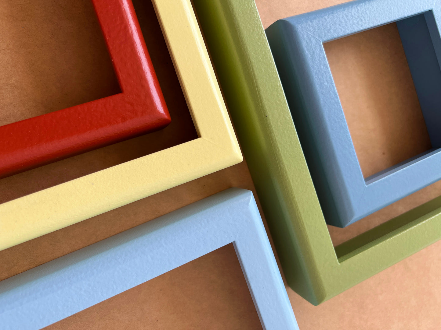3x3" frame in Deep Rounded style - Choose your color - FREE SHIPPING