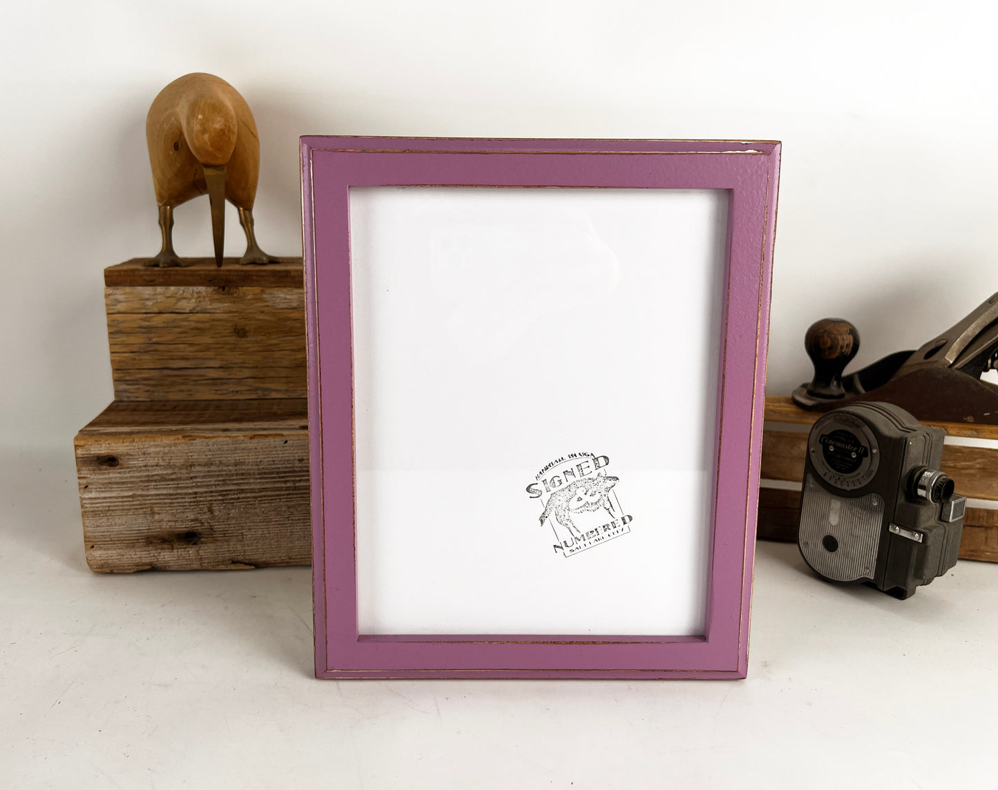 8x10" frame in 1x1 Outside Cove style - Choose your color - FREE SHIPPING