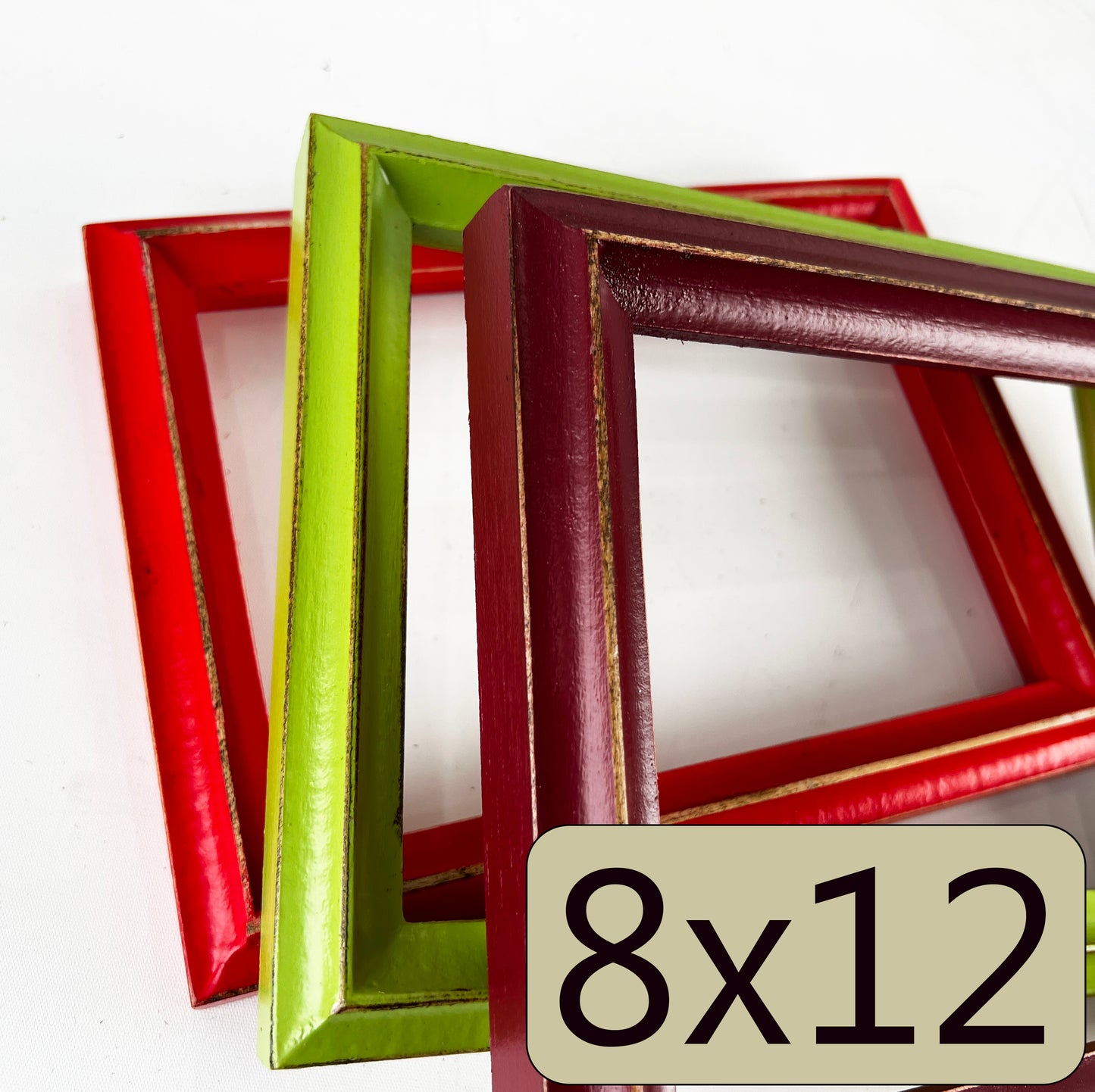 8x12" frame in King's Peak style - Choose your color - FREE SHIPPING