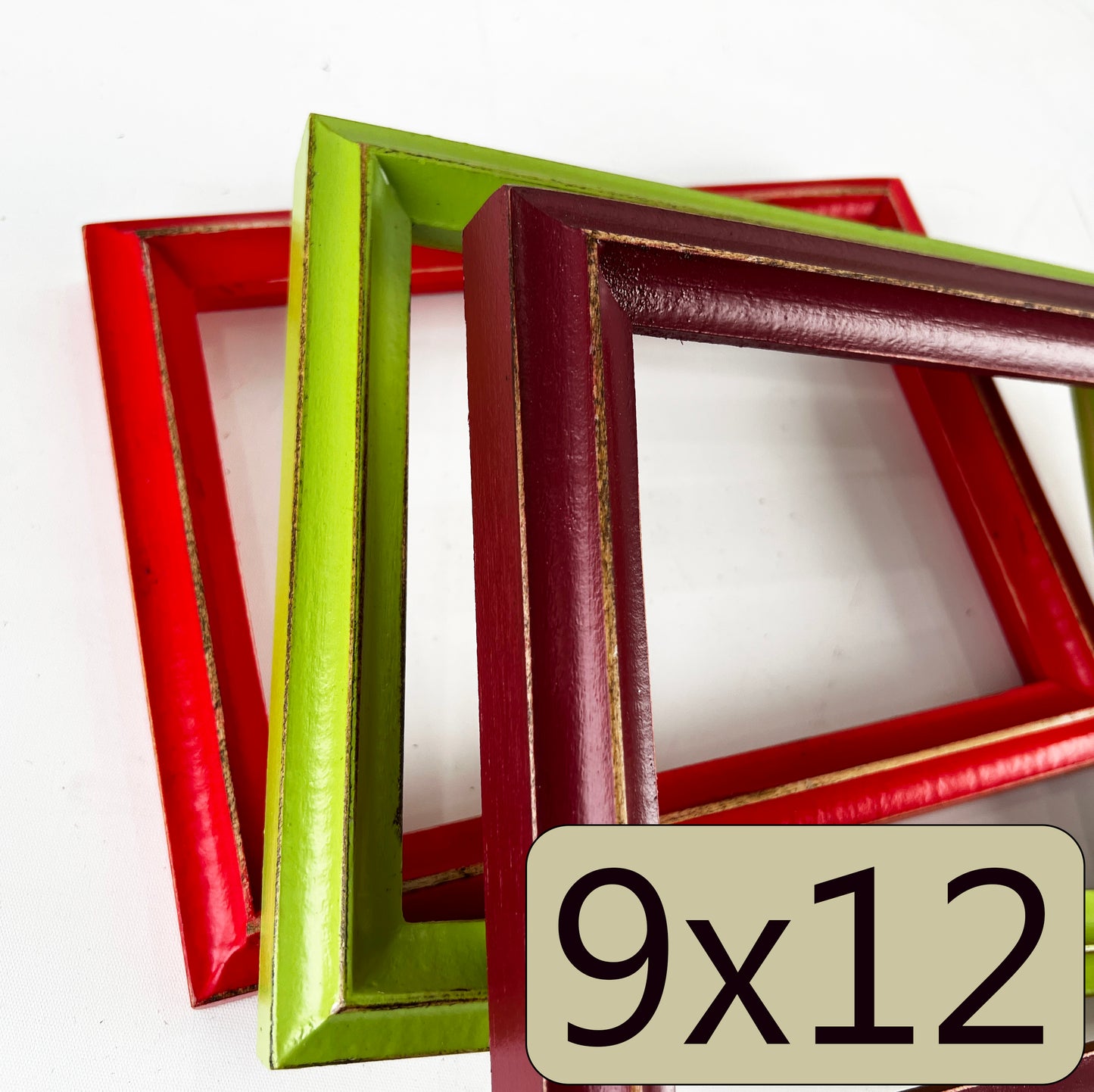 9x12" frame in King's Peak style - Choose your color - FREE SHIPPING