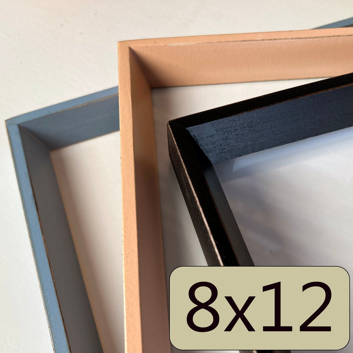 8x12" frame in Park Slope style - Choose your color - FREE SHIPPING