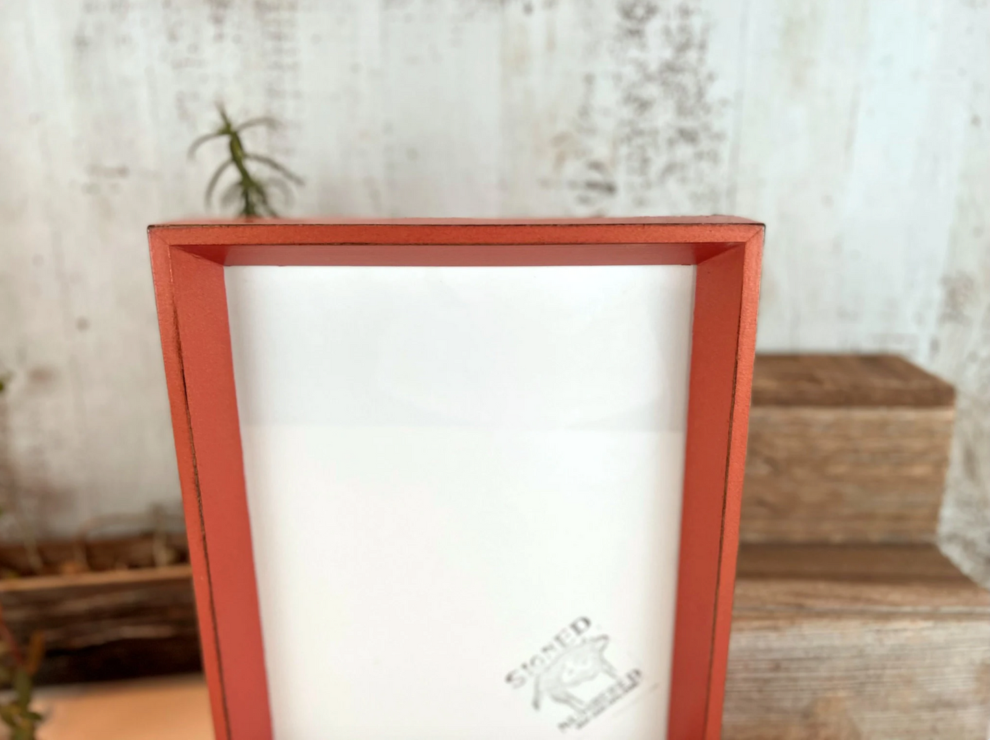 8.5x11" frame in Park Slope style - Choose your color - FREE SHIPPING