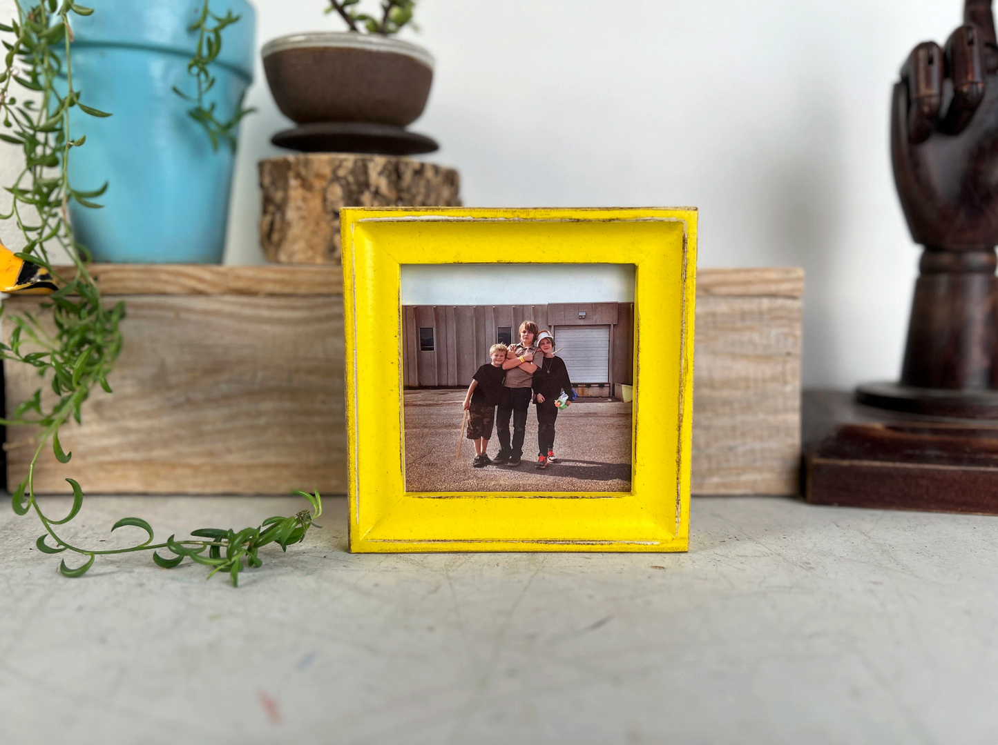 10x10" frame in Foxy Cove style - Choose your color - FREE SHIPPING