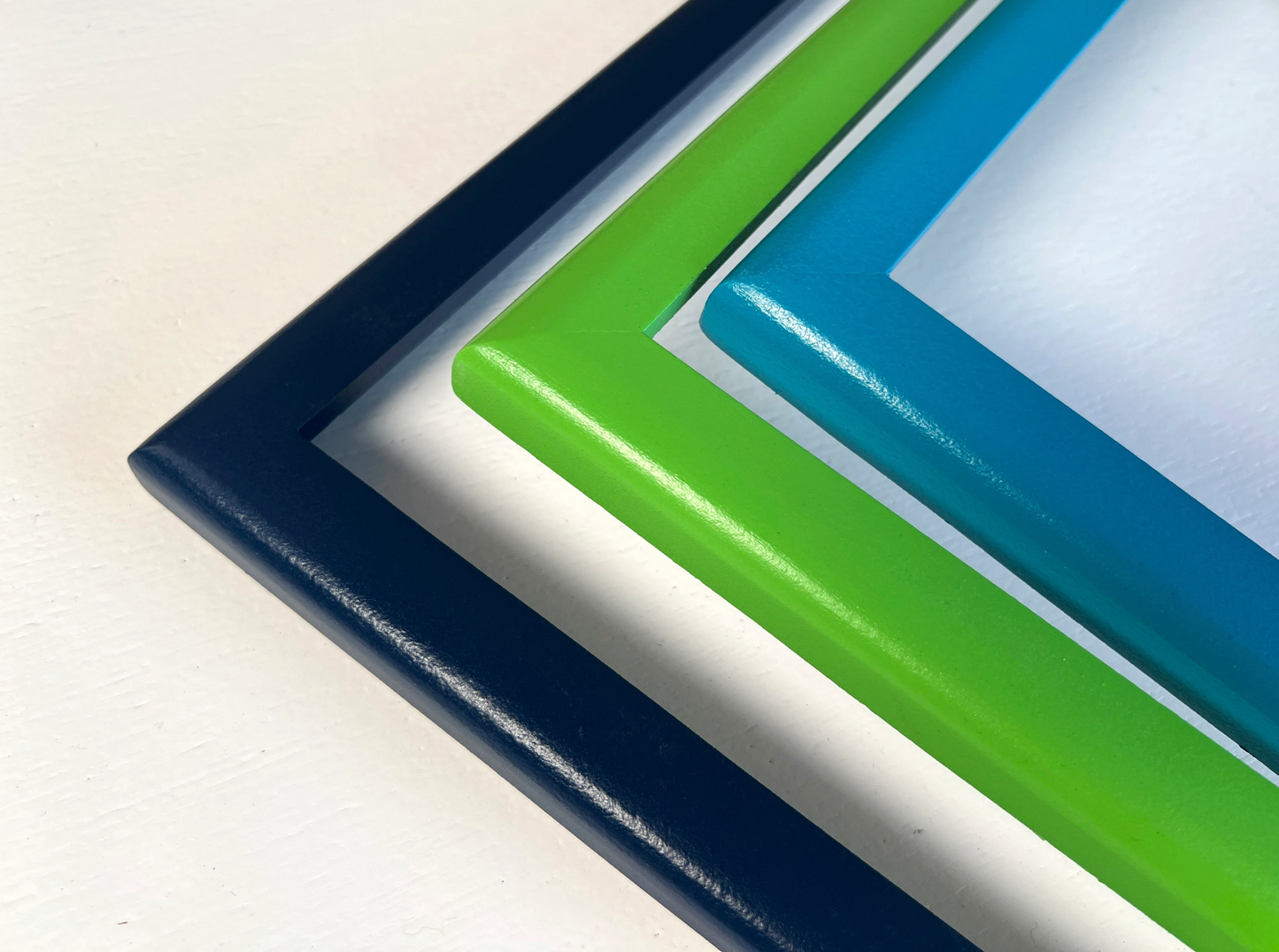 10x20" frame in 1x1 Rounded style - Choose your color - FREE SHIPPING