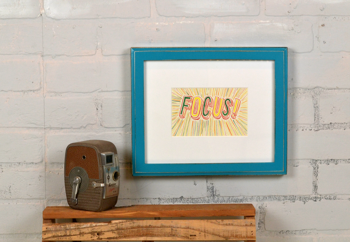 4x8" frame in 1x1 Outside Cove style - Choose your color - FREE SHIPPING