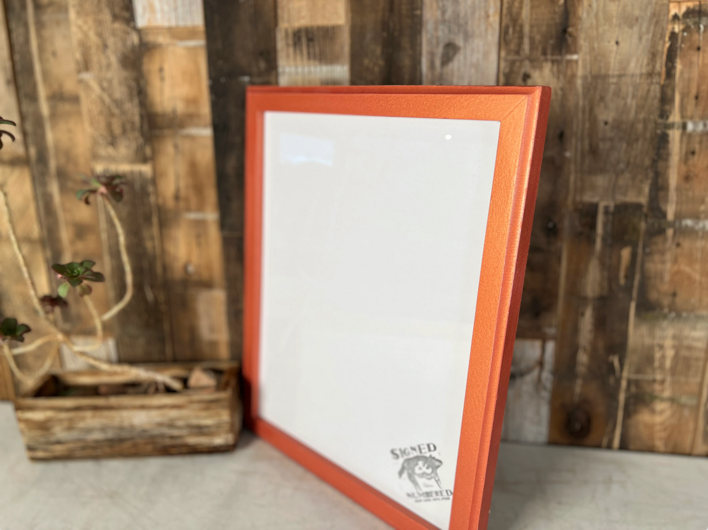 4x8" frame in 1x1 Outside Cove style - Choose your color - FREE SHIPPING