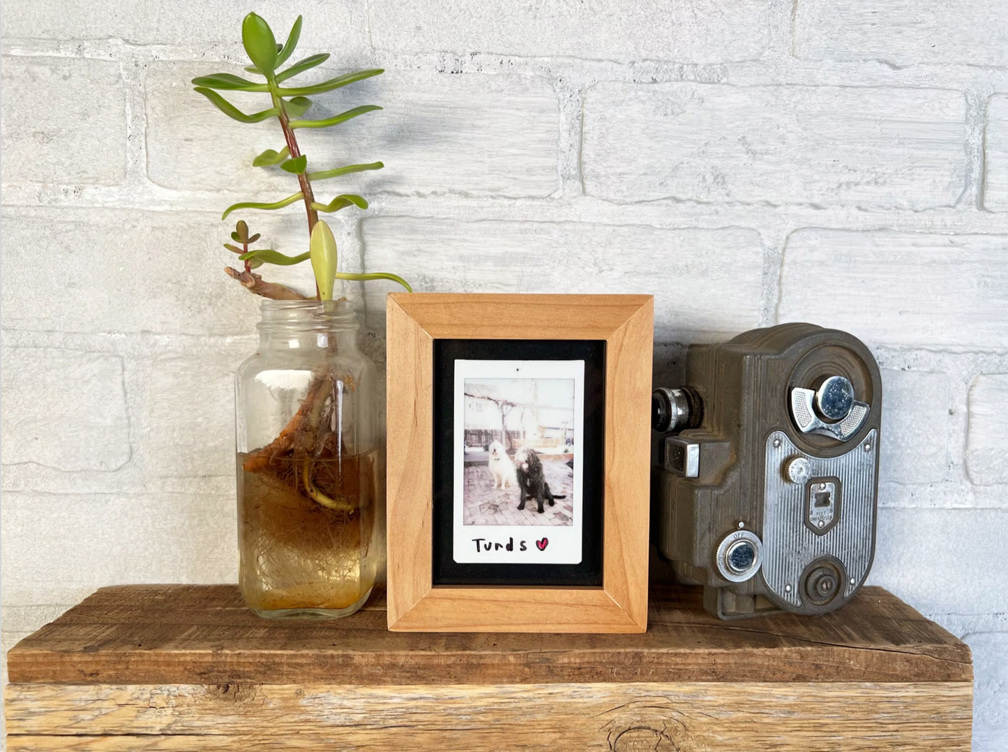 2x2" frame in Peewee style - Choose your color - FREE SHIPPING