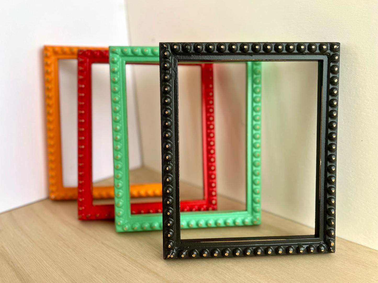 4x8" frame in 1x1 Bumpy style - Choose your color - FREE SHIPPING