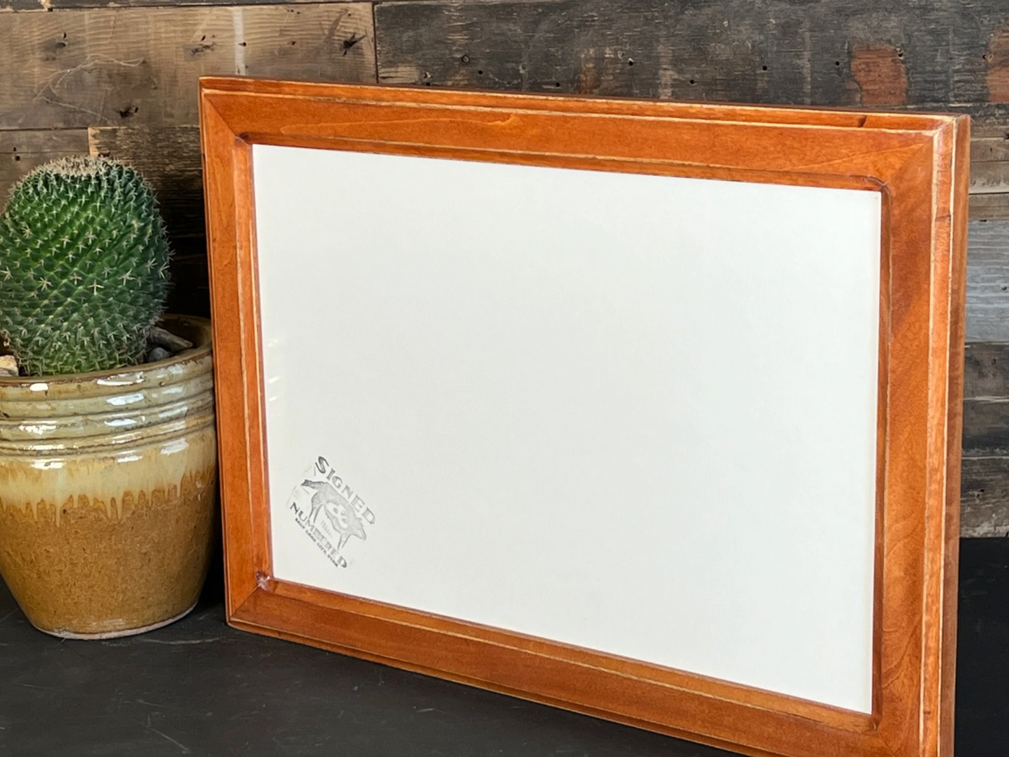 4x10" frame in 1.5 Wide Double Cove style - Choose your color - FREE SHIPPING