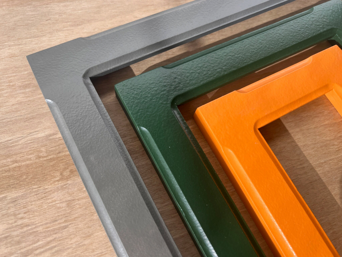8x10" frame in 1.5 Wide Bones style - Choose your color - FREE SHIPPING
