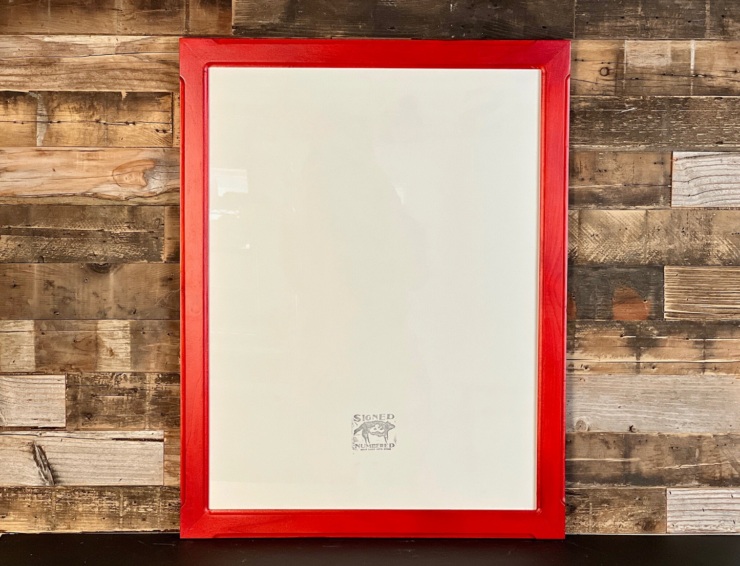 8x10" frame in 1.5 Wide Bones style - Choose your color - FREE SHIPPING