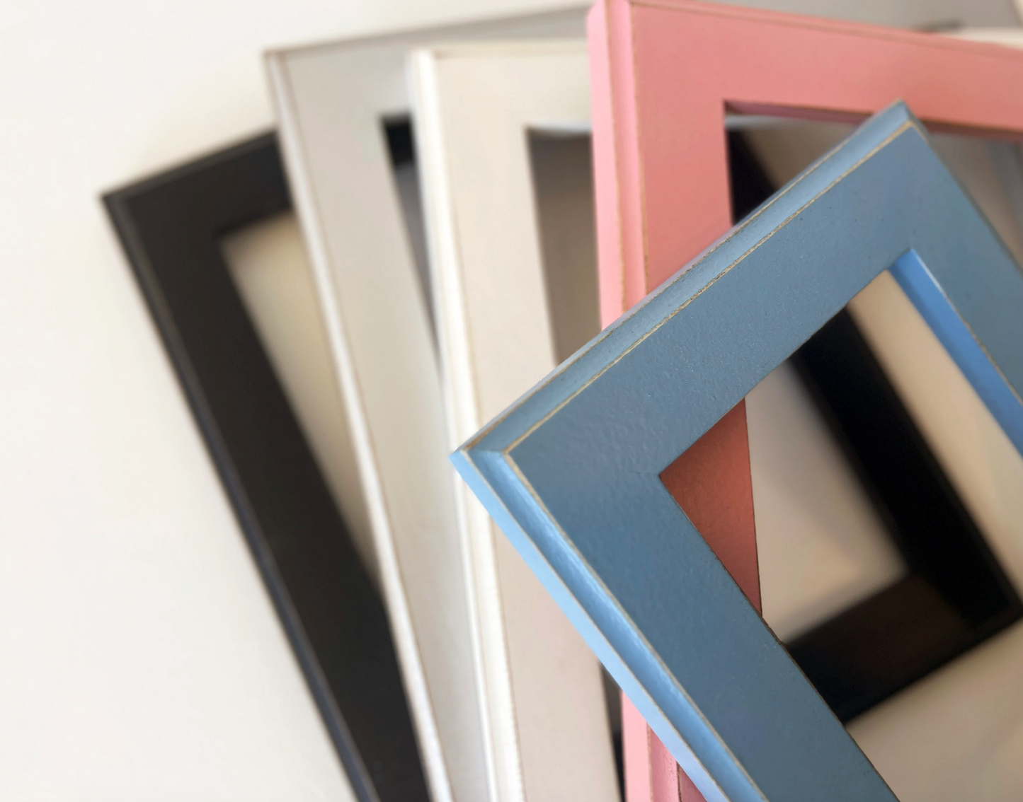 10x10" frame in 1.5 Outside Cove style - Choose your color - FREE SHIPPING