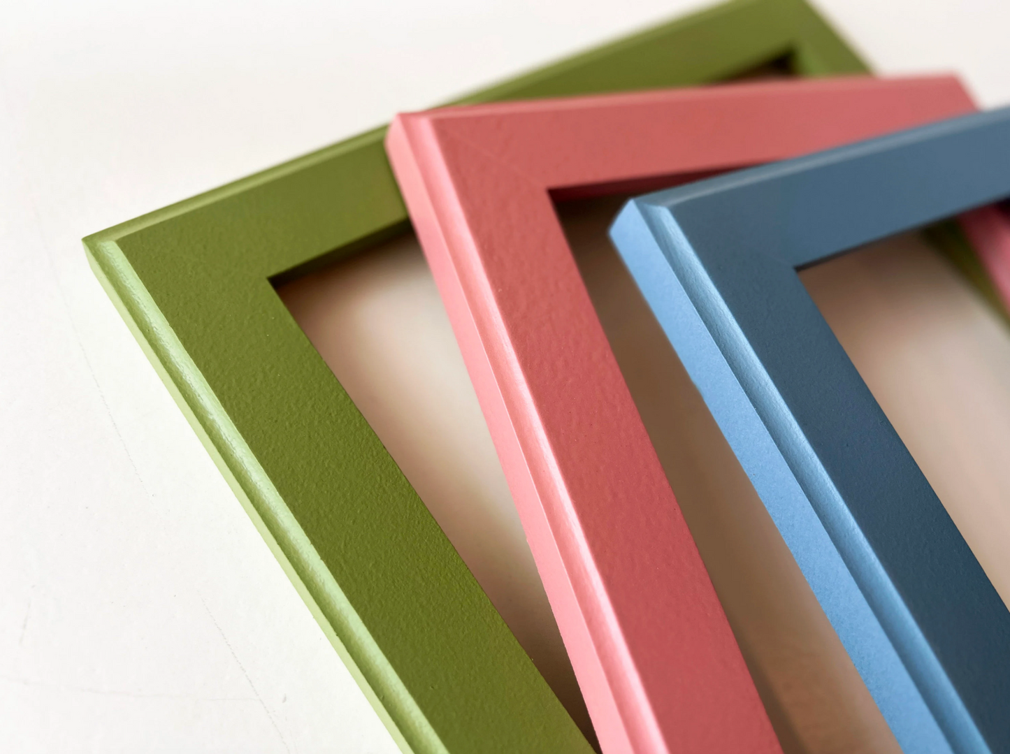 10x10" frame in 1.5 Outside Cove style - Choose your color - FREE SHIPPING