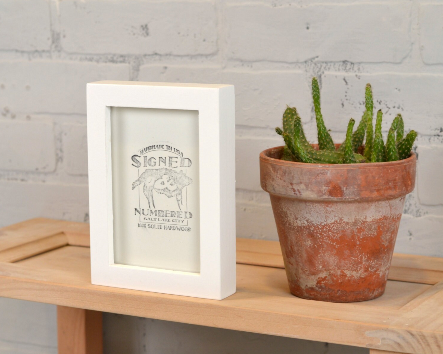 7x9" frame in Deep Flat style - Choose your color - FREE SHIPPING