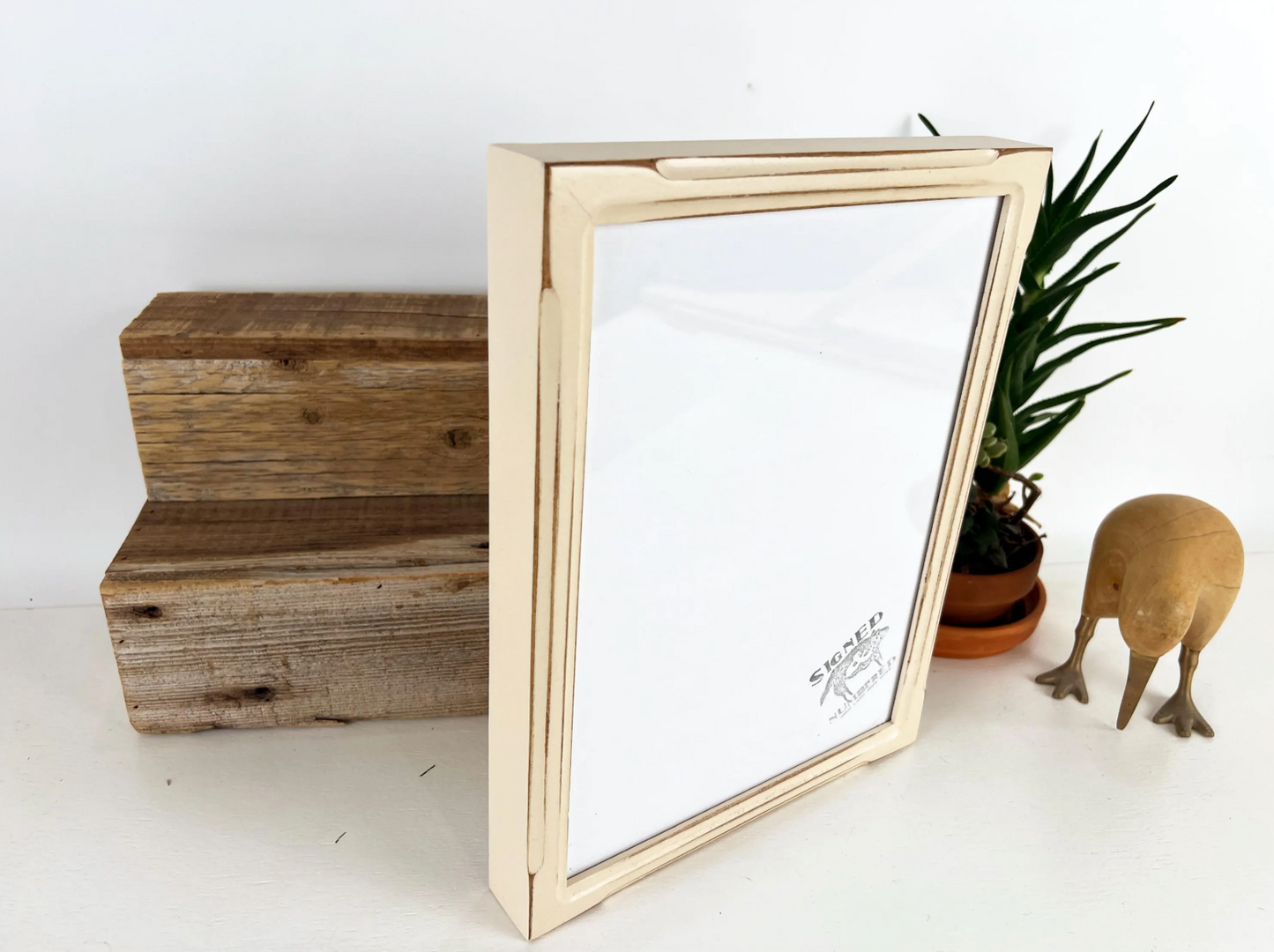 6x9" frame in Deep Bones style - Choose your color - FREE SHIPPING