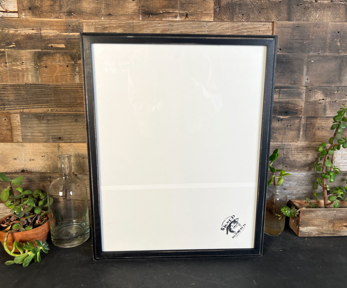 4x8" frame in Deep Outside Cove style - Choose your color - FREE SHIPPING
