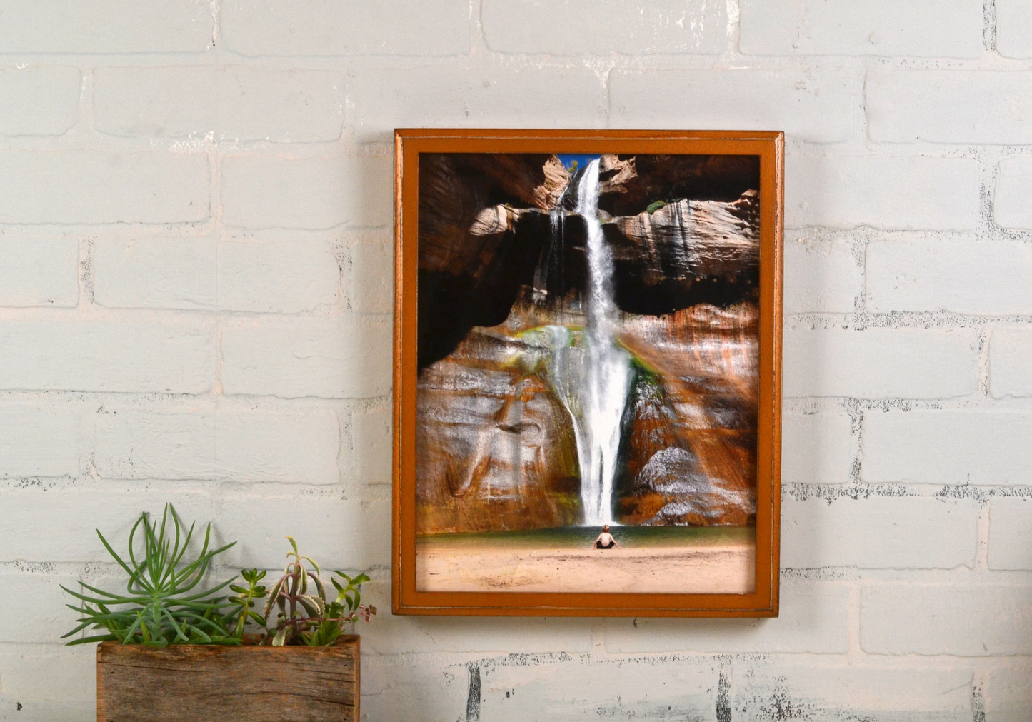4x8" frame in Deep Outside Cove style - Choose your color - FREE SHIPPING