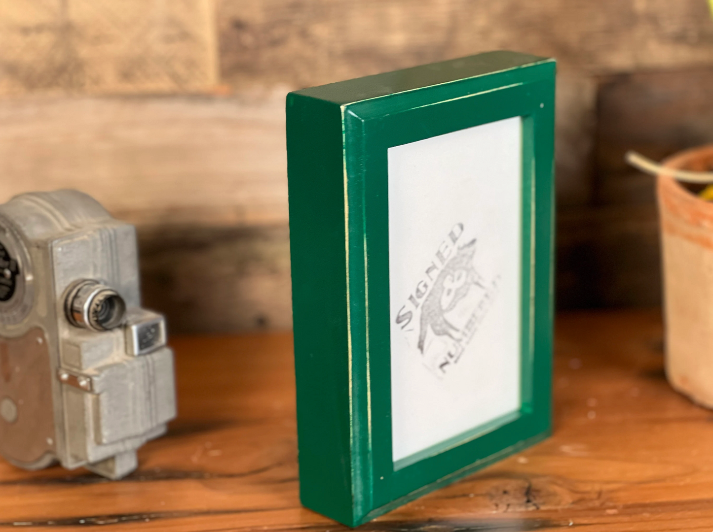 4x8" frame in Deep Outside Cove style - Choose your color - FREE SHIPPING