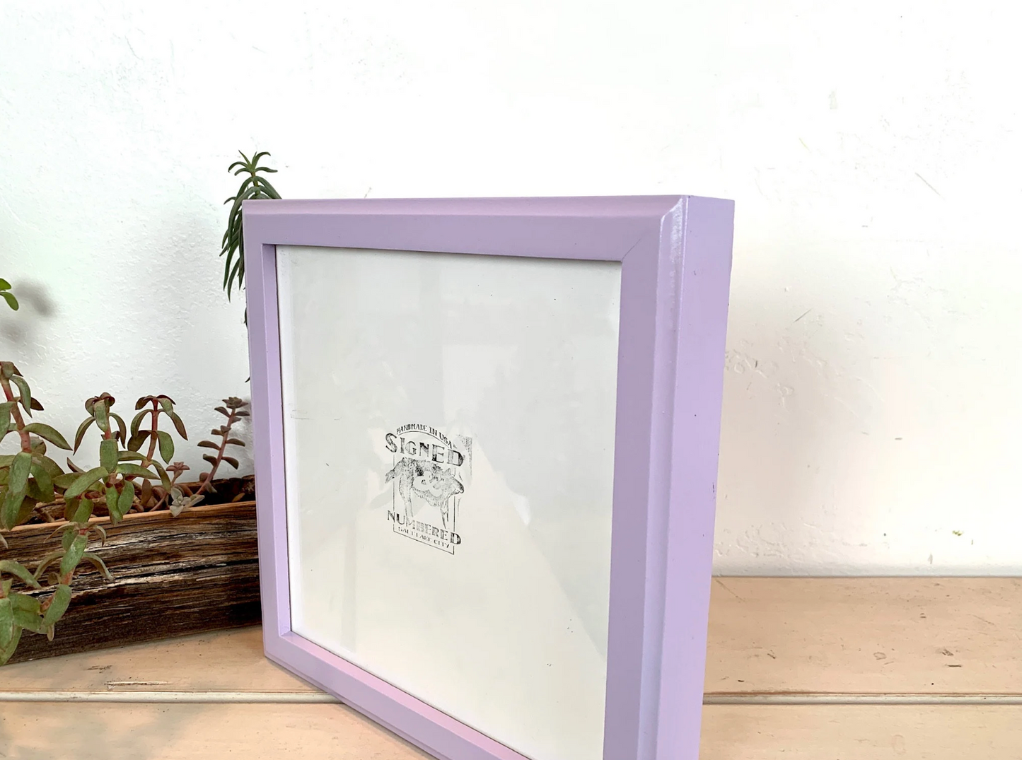 4x8" frame in Deep Outside Cove style - Choose your color - FREE SHIPPING