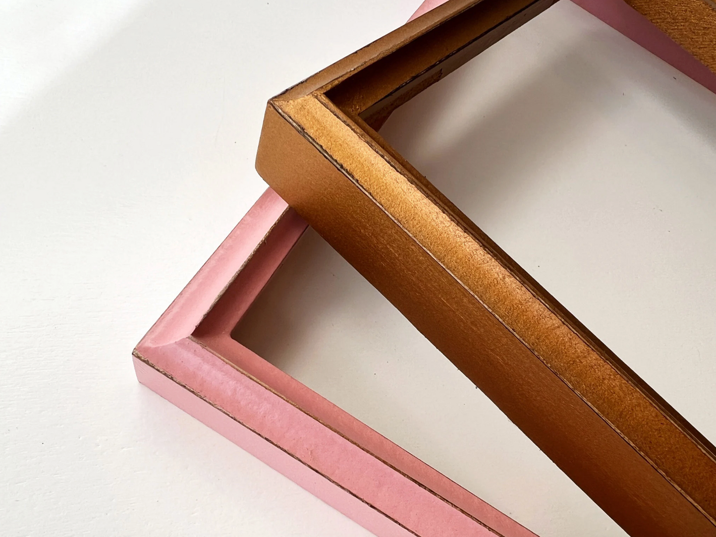 4x10" frame in King's Peak style - Choose your color - FREE SHIPPING