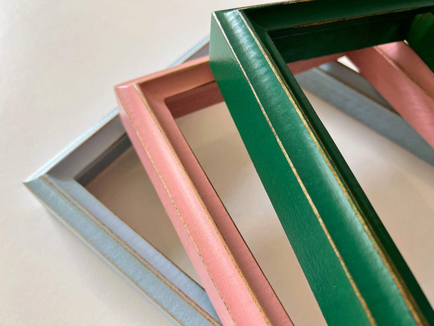 4x10" frame in King's Peak style - Choose your color - FREE SHIPPING