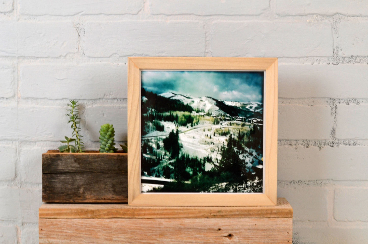 Peewee frame style in Solid Natural Poplar Hardwood - Choose your size - FREE SHIPPING!