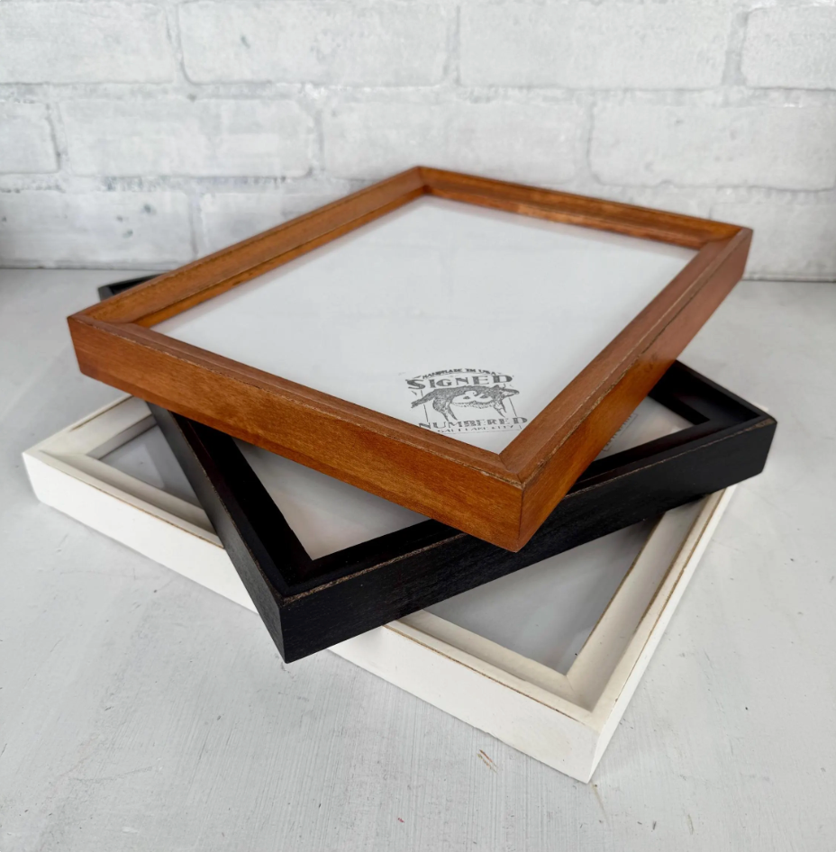 Foxy Cove Style Picture Frame - Choose Your Size & Color - Ships Right Away - FREE SHIPPING