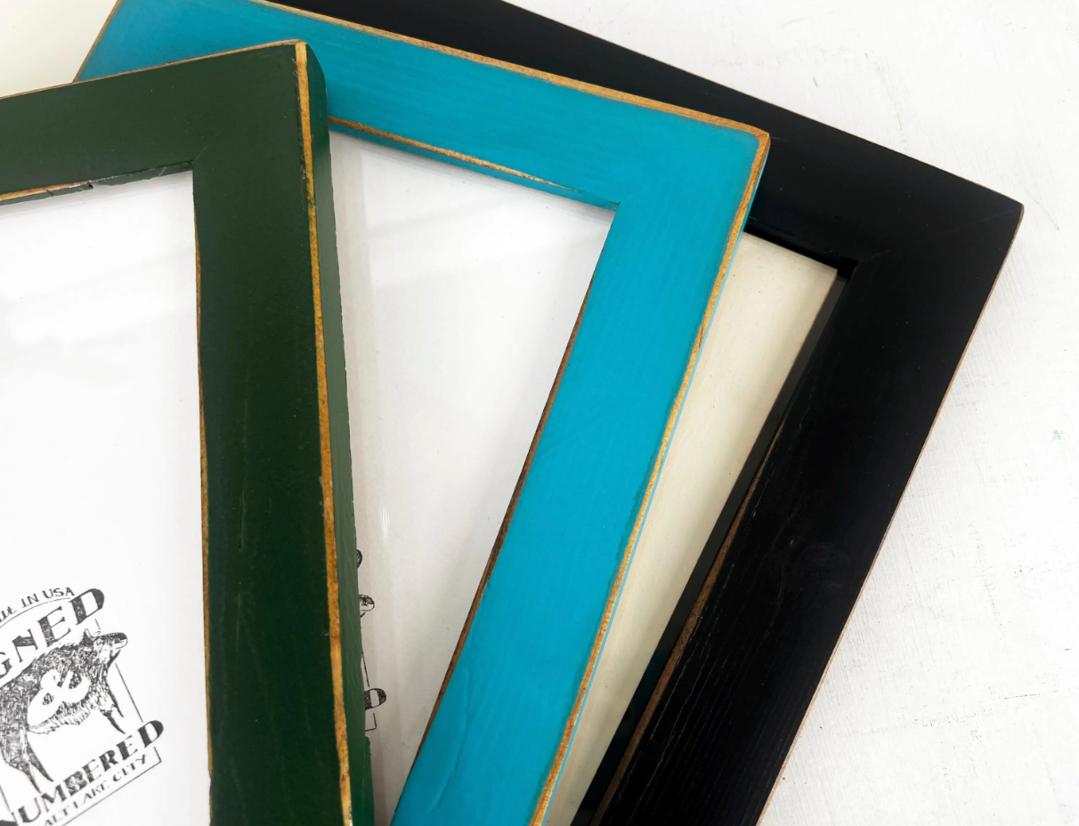 Reclaimed Cedar Picture Frame - Choose your color & size - Ships Right Away - FREE SHIPPING