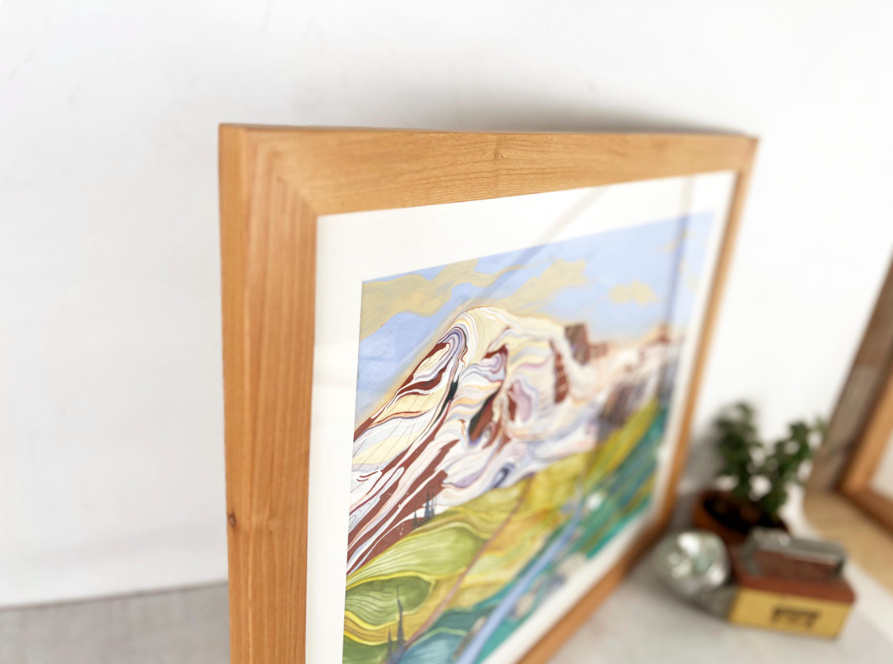1.5" Natural Alder Picture Frame - Choose Your Size - Ships Right Away - FREE SHIPPING