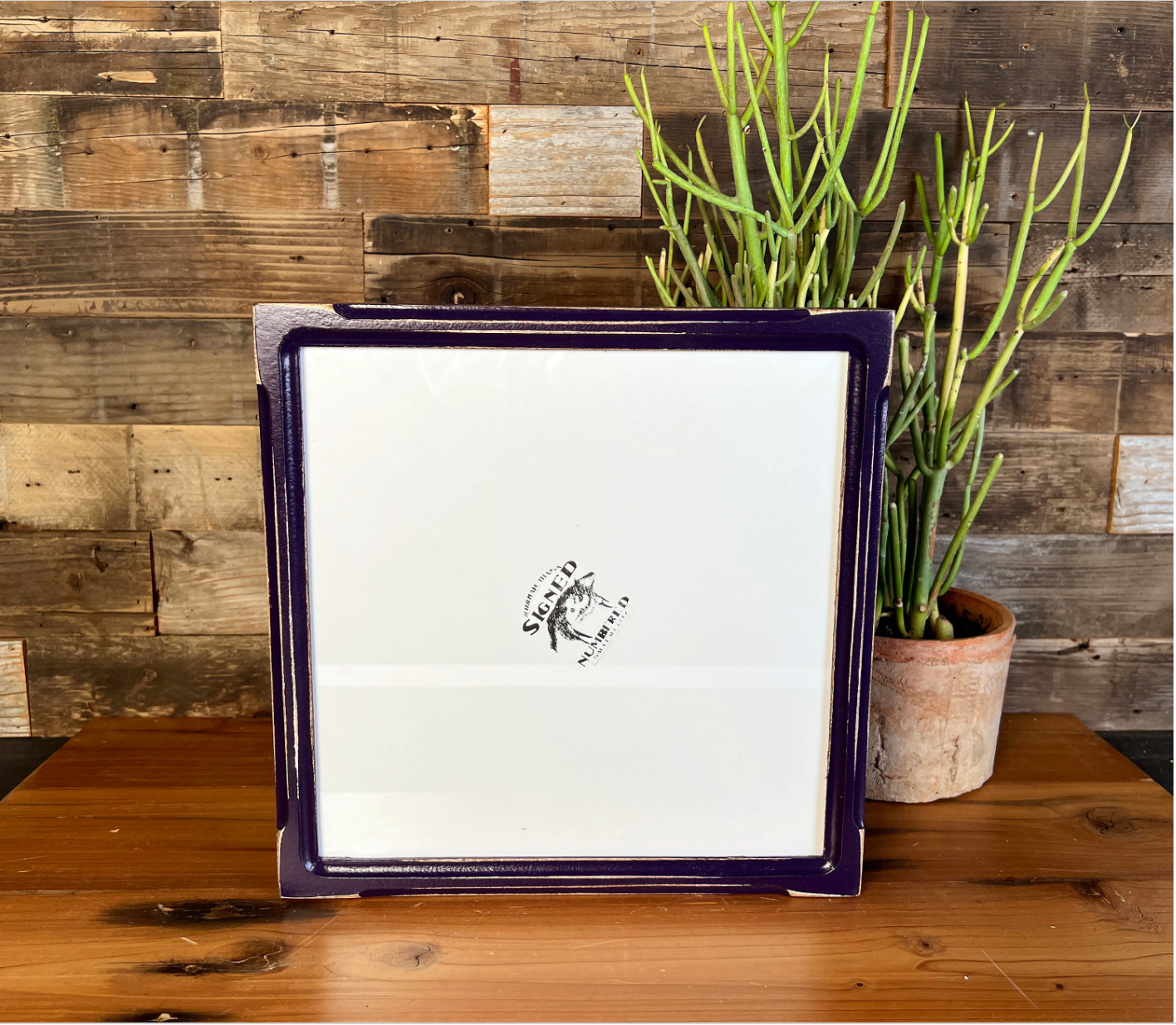 A5 5.8x8.2" frame in 1x1 Shallow Bones style - Choose your color - FREE SHIPPING