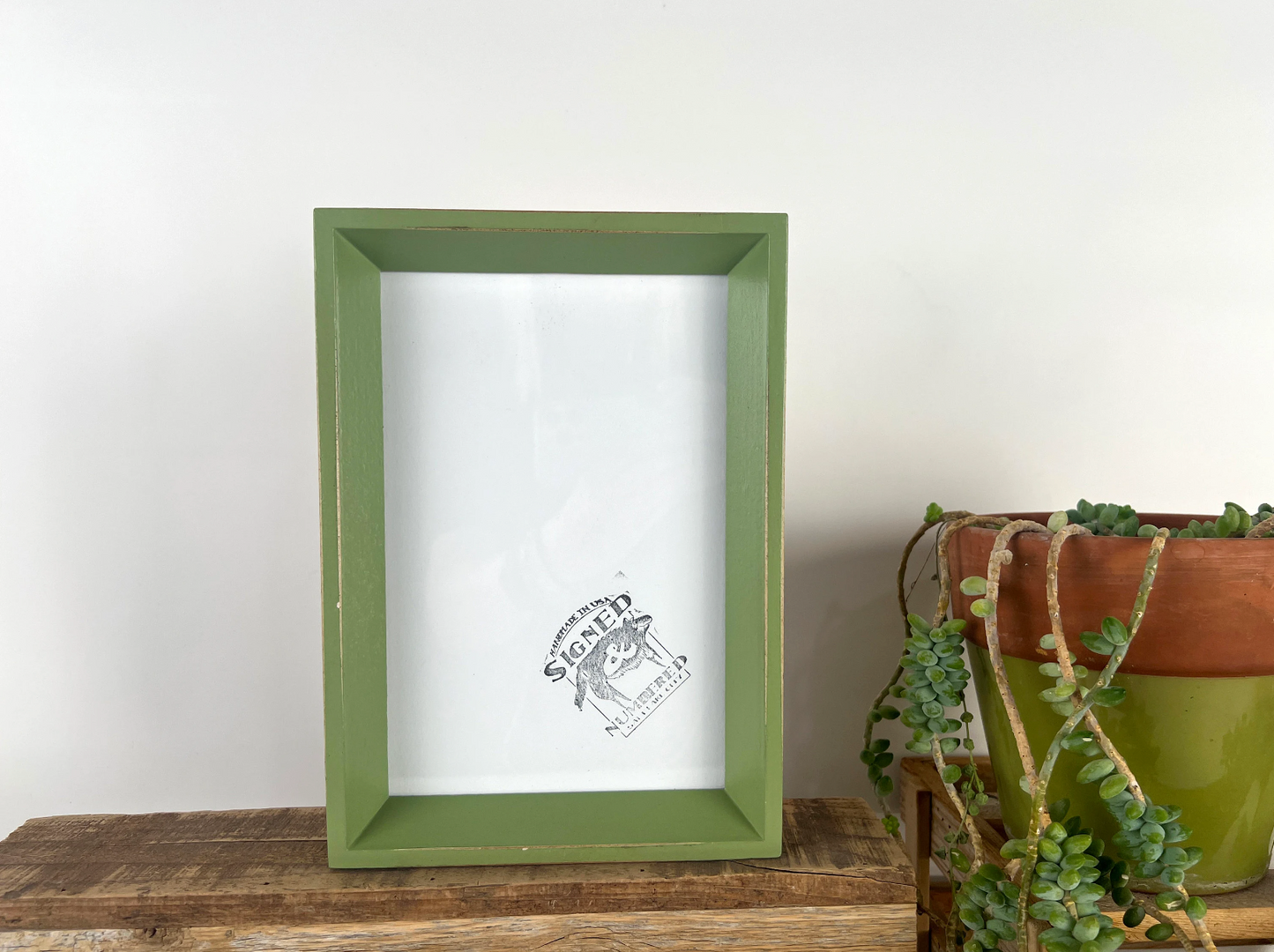 6x12" frame in Park Slope style - Choose your color - FREE SHIPPING