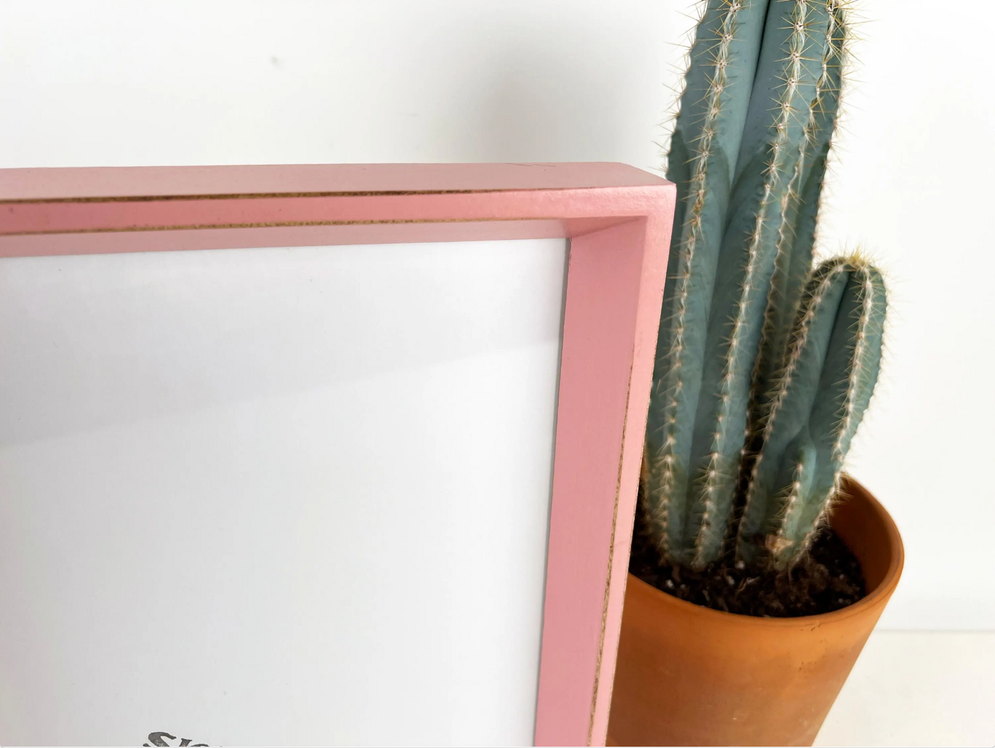 3x5" frame in Park Slope style - Choose your color - FREE SHIPPING