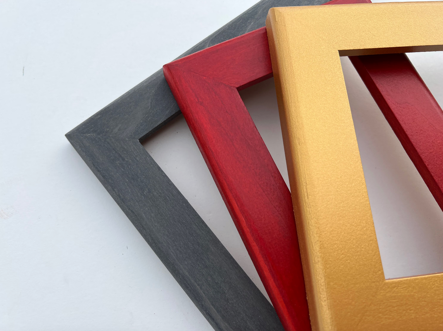 4x4" frame in 1.5 Rounded style - Choose your color - FREE SHIPPING