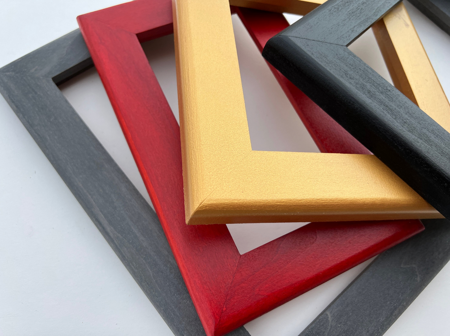 4x4" frame in 1.5 Rounded style - Choose your color - FREE SHIPPING
