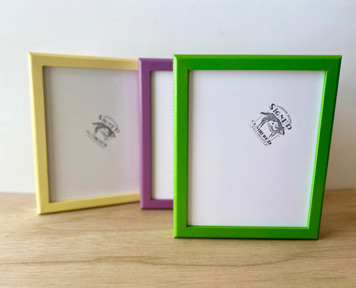 3x7" frame in Deep Rounded style - Choose your color - FREE SHIPPING