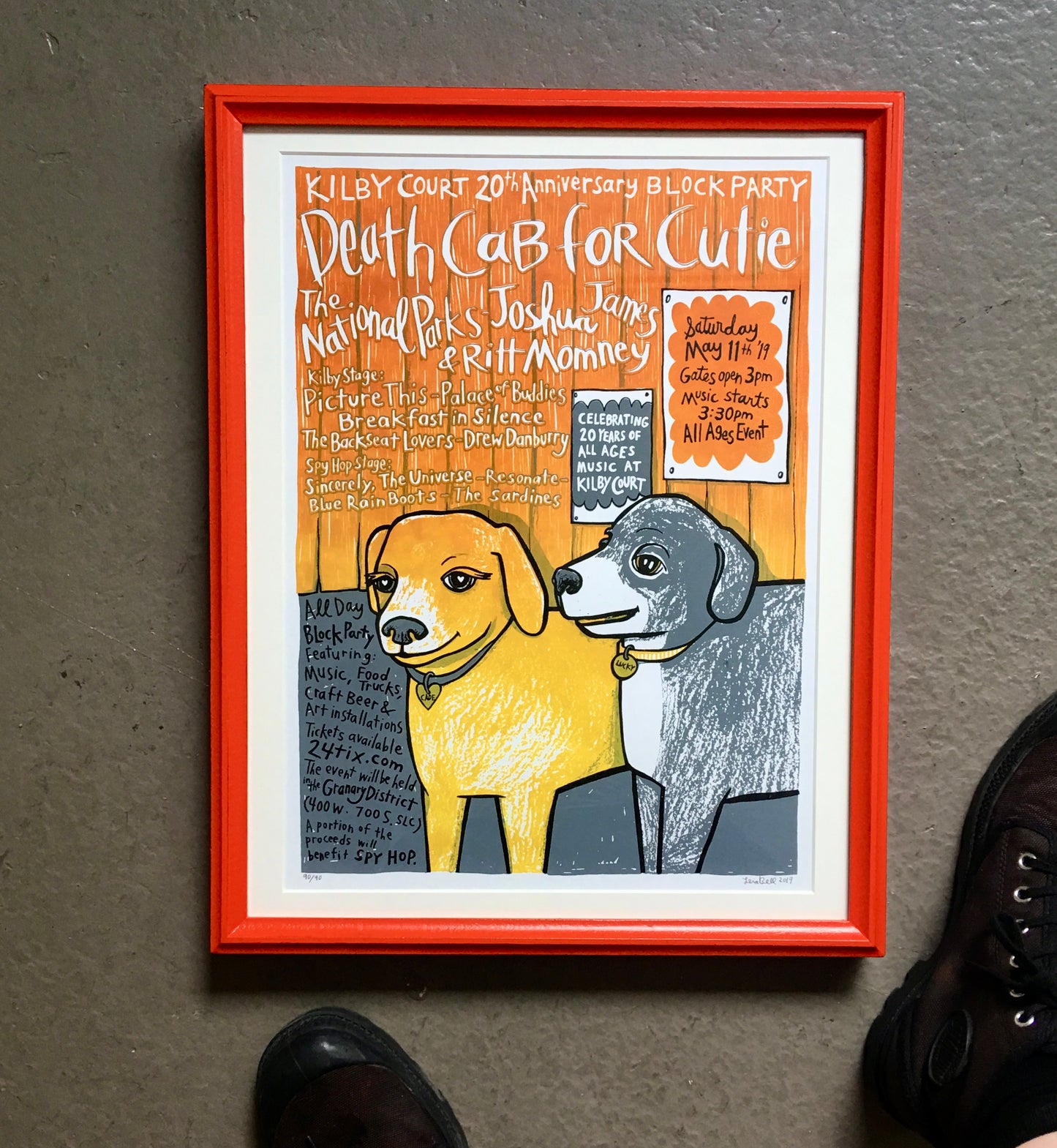 2x2" frame in King's Peak style - Choose your color - FREE SHIPPING