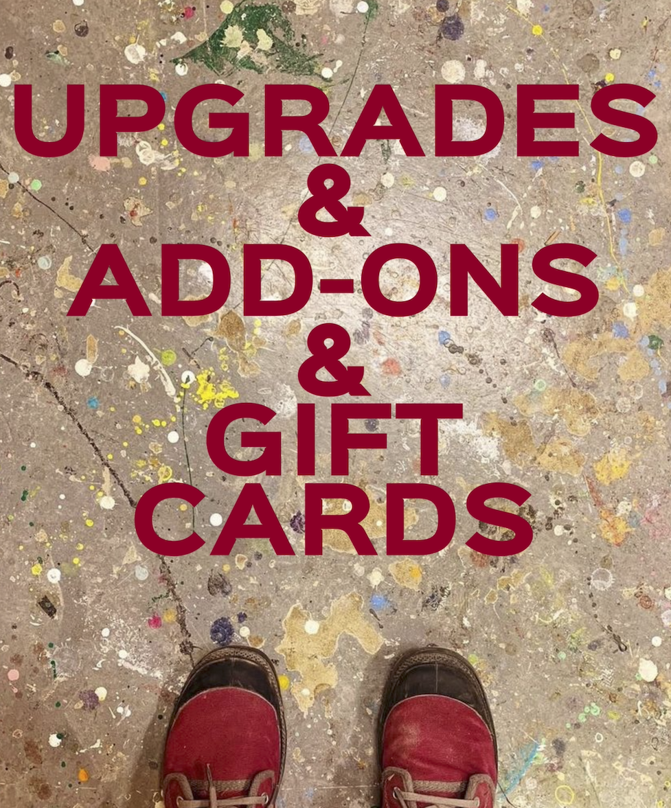 Upgrades, Add-ons & Gift Cards
